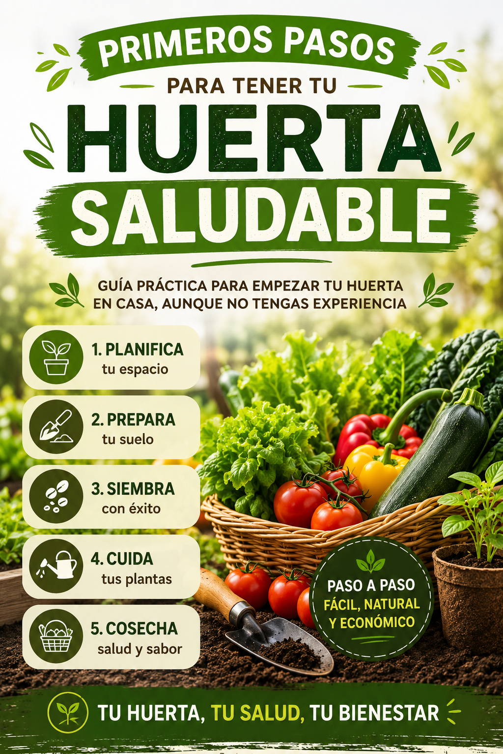 Primeros Pasos para Tener tu Huerta Saludable
