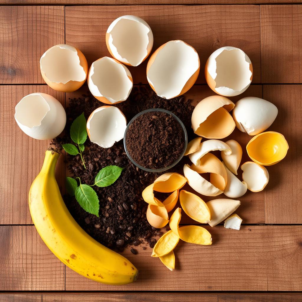 Ingredientes caseros para fertilizantes